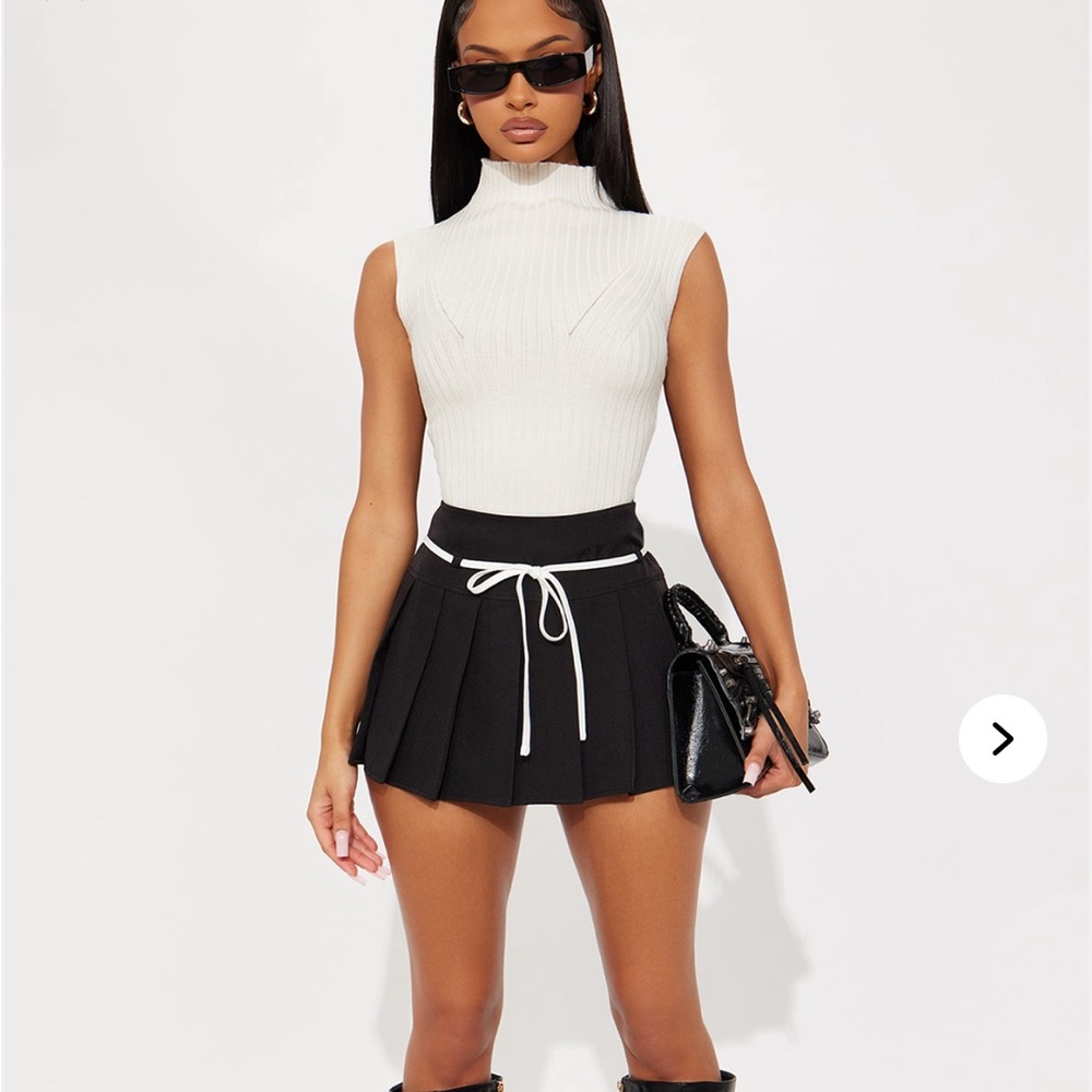 Pleated Micro Skirt NWT